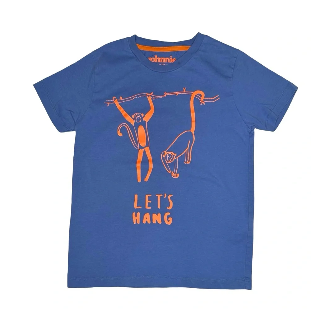 Johnnie B (Mini Boden) Let’s‎ Hang Monkey Tee